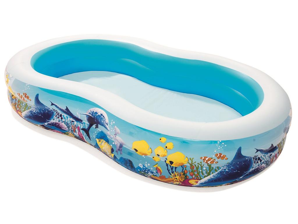 Inflatable Fish Pool 262 X 157 X 46 Cm Bestway 54118