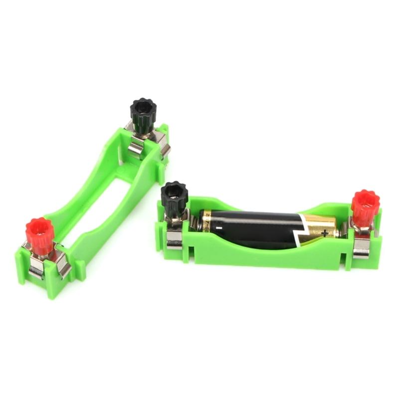 AA Battery Holder Battery Storage Box Plastic for Parallel Series Circuit PCB Projects AA Battery Case for Electrical
