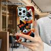 Phone Case: 2D Flat Design Suitable for iPhone 18 17 16 15 14 13 Pro Film Protective Case, Couple Style, Three-color Little Dog, Christmas and Hallowe