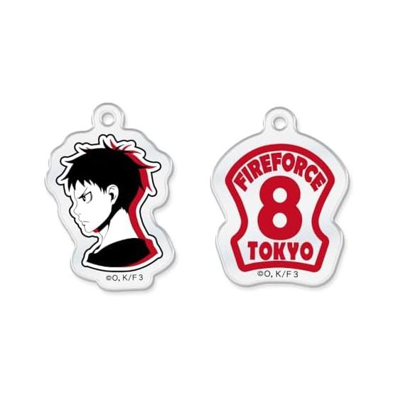 Fire Force Season 3 Shinra Kusakabe Wire Acrylic Keychain