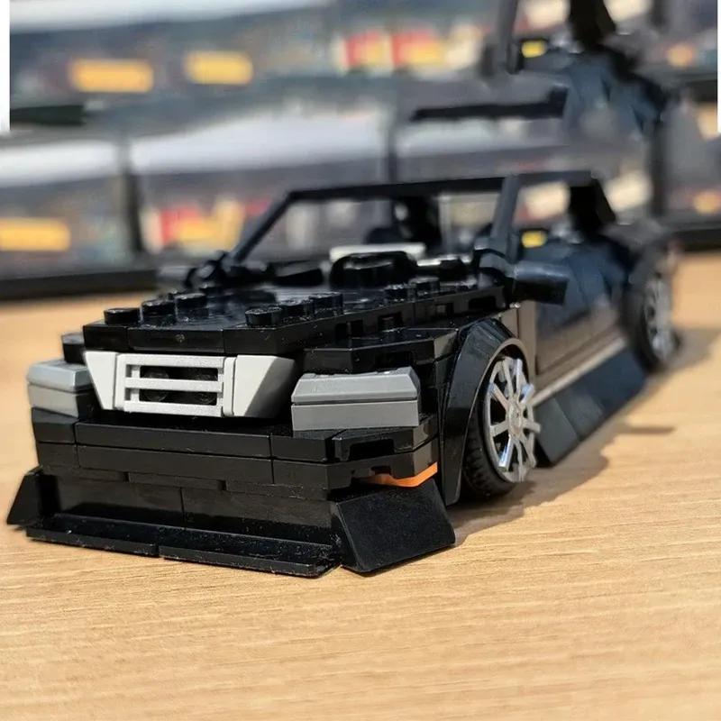 321PCS MOC Toyotas JZX100 Mark II JDM Car DIY Model Building Blocks Advanced Assembly Toys Gift For Adult Drift Fans