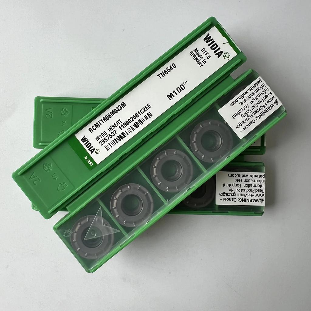 Original / RCMT1606M043M TN6540 / Industrial indexable Carbide Inserts 10 Pcs