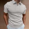 2025 Men's Summer Casual Zipper Polo Shirt