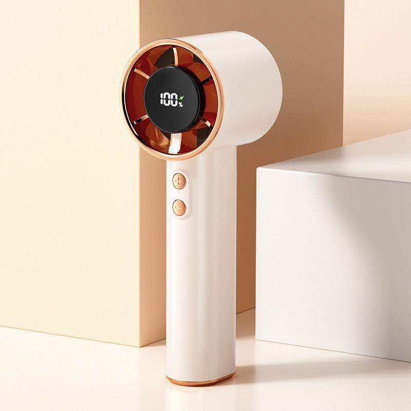 Portable USB High-Speed Mini Handheld Turbine Fan - Compact Desktop & Gift Item 11000 RPM