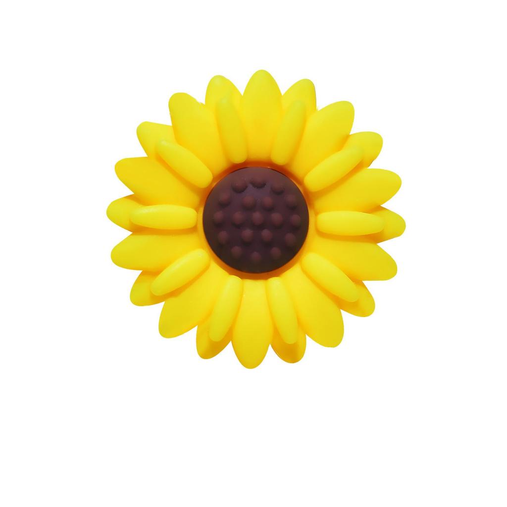 Daisy Flower Silicone Beads for DIY Jewelry & Baby Teether Bracelets