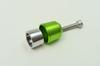 POSH FAITH Motorcycle Supplies Handlebar End Middle Weight Bar End Kawasaki Genuine Handle M8 Type ZRX1200DAEG and Others Plated Bar End Cap