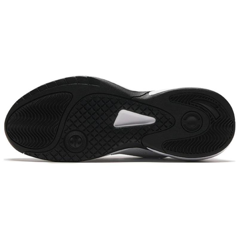 Anta ACE Cushioning Low top Chunky Sneakers Women's White Black Sneakers 922338802-10