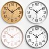 Living Room Wall Clock Modern Simple Home Clock Bedroom Silent Wall Clock Round Quartz Clock 12 Inches 30CM