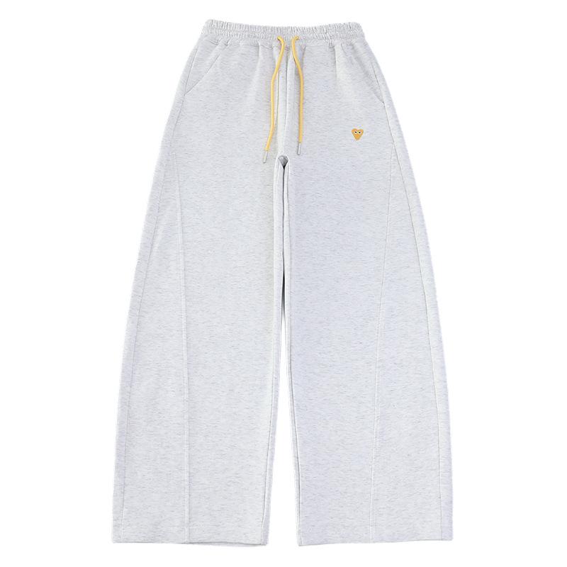 2025 Spring/Autumn Girls' Sports Sweatpants for Middle School Students - Casual Scimitar Pants