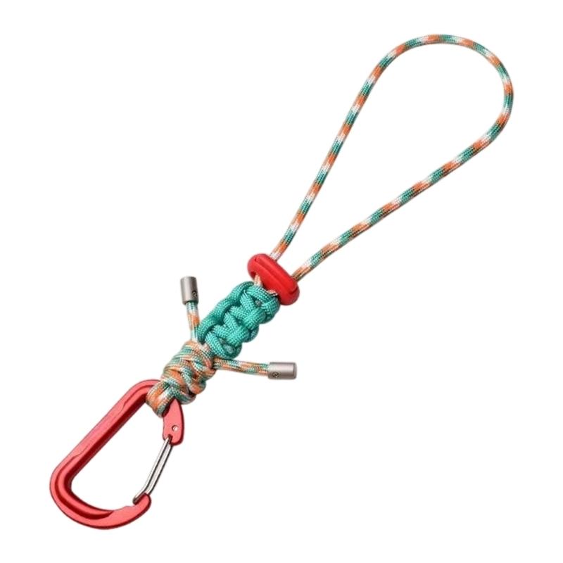 Täglicher Clip für Camping-Rucksack, Haken mit Kordel zum Befestigen von Flaschen, Hut und kleinen Wanderutensilien zur Aufbewahrung im Camp täglich