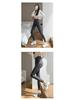 Women's Shark Pants: Fleece-Lined, Thick Base, 2025 Style, Petite Fit, Wear Outside, Ideal for Autumn/Winter.