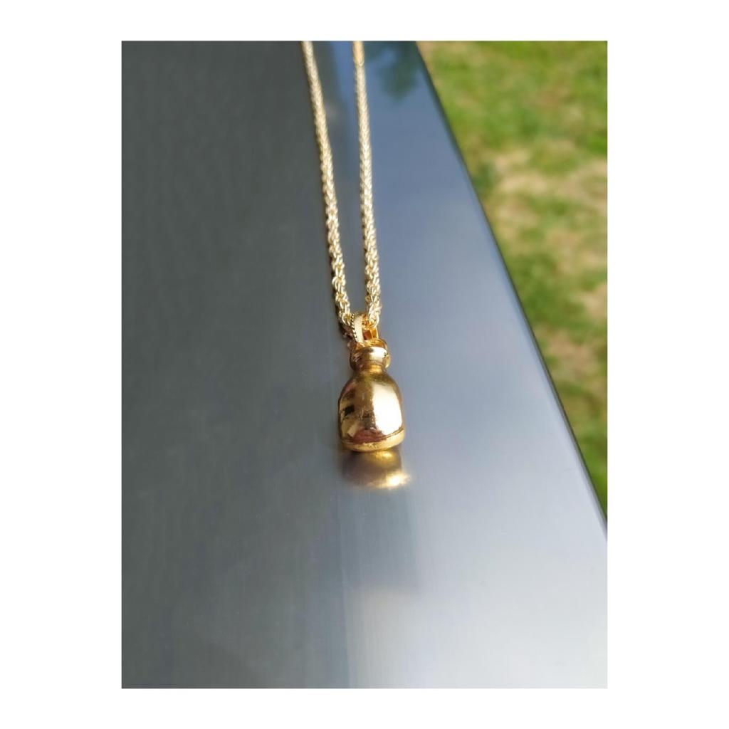 Unisex Silver Color Boxing Glove Necklace