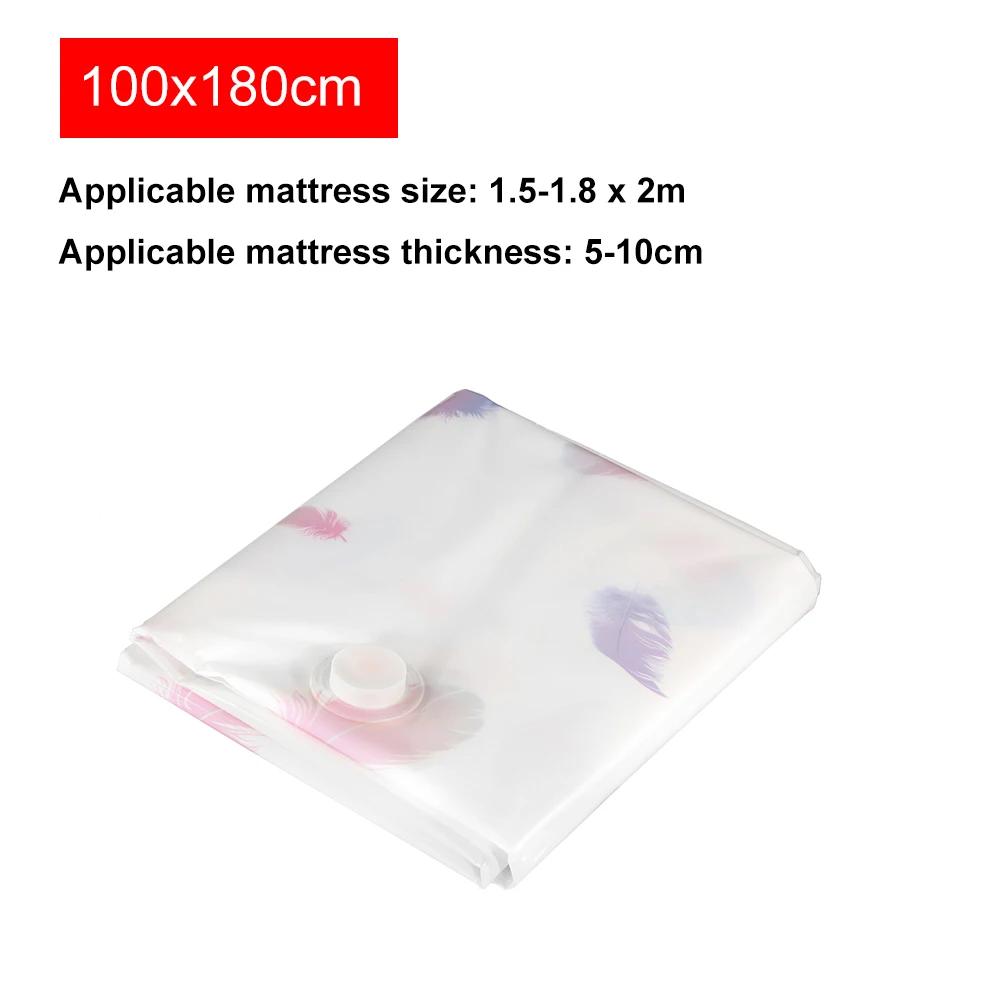 Compression Vacuum Dustproof Storage Bag for Mattress Clothes Quilt Blanket Home Closet Organizer Packaging Bag 100x180/160x220