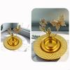 62KD Iron Holder European Leaf Butterfly Stand for Wedding Gift