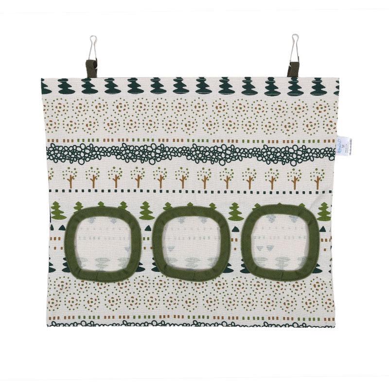 Hanging 2/3 Holes Hay Bag for Bunny Guinea Pigs Small Animal Feeder Rabbit Food Dispensers Bag Cage Accessories Pet Feeding Bag