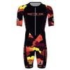 Wattie Ink Triathlon Sweatshirt Short Sleeve Cycling Suit Men Cycling Jumpsuit Mountain Suit Road Speed Suit One-piece Swimsuit