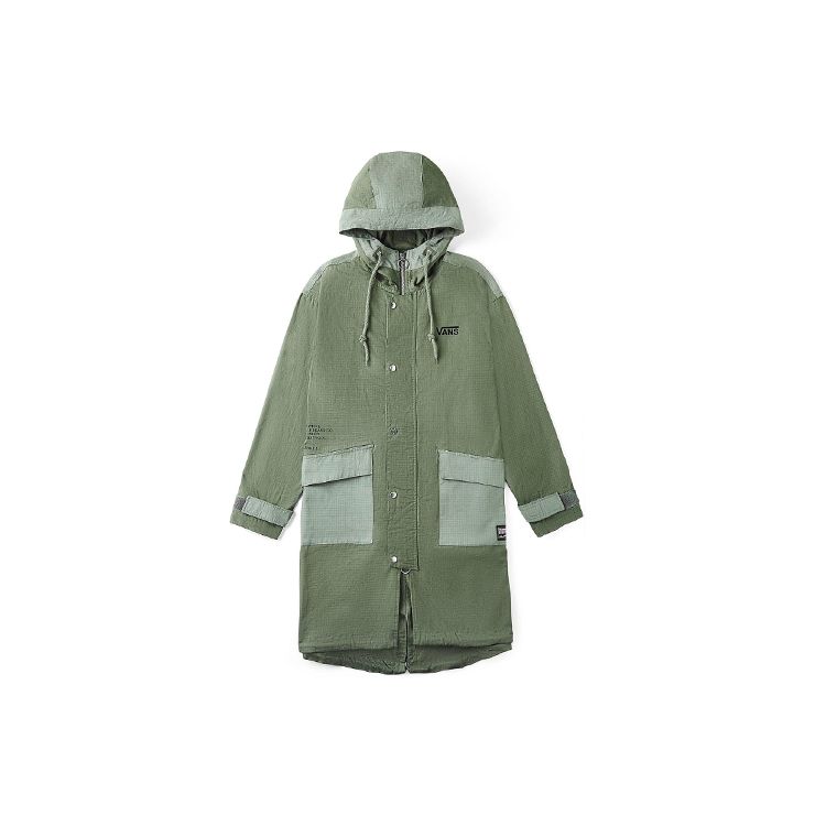 Vans Workweird Fishtail Parka Jacket Olive Men VN0A4MLIKCZ M