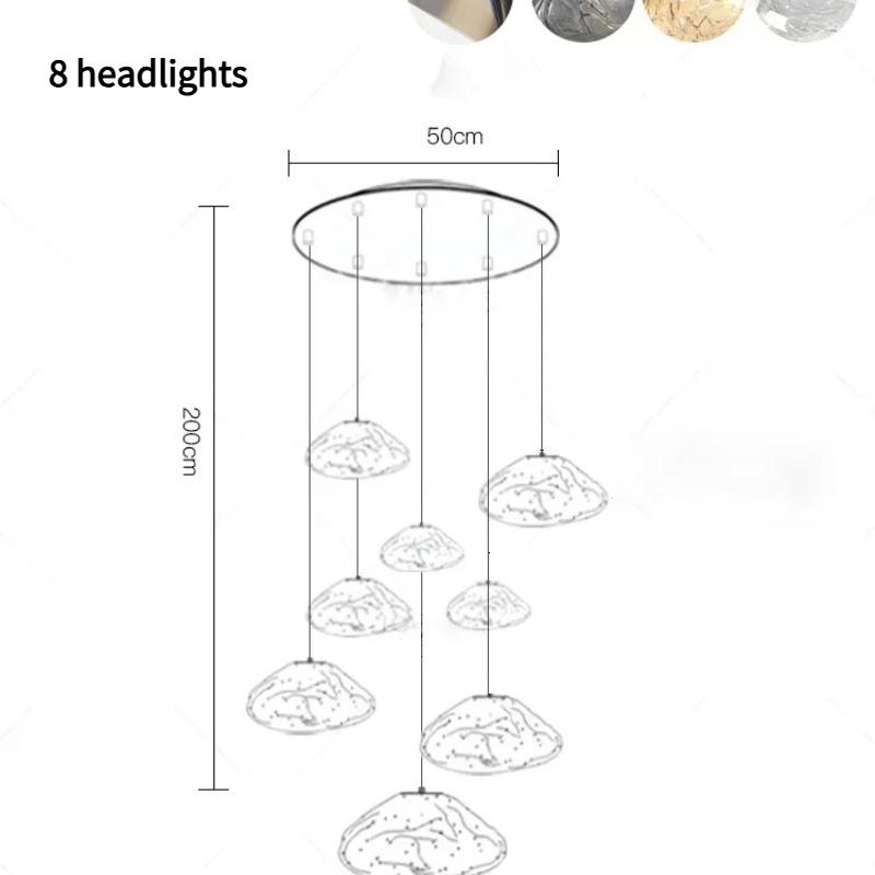 Home Decor Chandeliers for Dining Room Lustre Pendant Lights Hanging Lamps for Ceiling Light Fixture Indoor Lighting