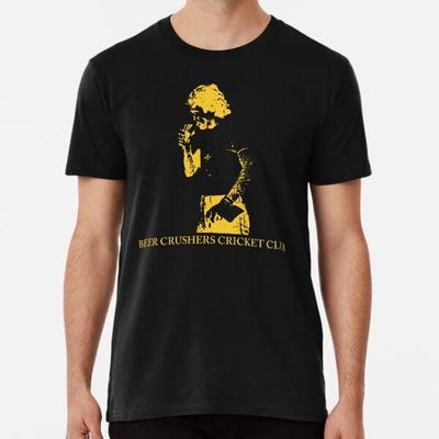 Beer Crushers Cricket Club - The Chappelli - Dalla S alla 5XL Prodotta in AU/USA Maglietta