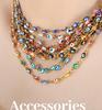 French Retro Colorful Enamel Titanium Steel Necklace & 18K Gold Bracelet - Versatile Personalized Niche Jewelry for Women