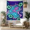 Australian Aboriginal Style Wall Decor Tapestry Art For Pet Memorial Birthdaywedding Party Backdrop Family Gift