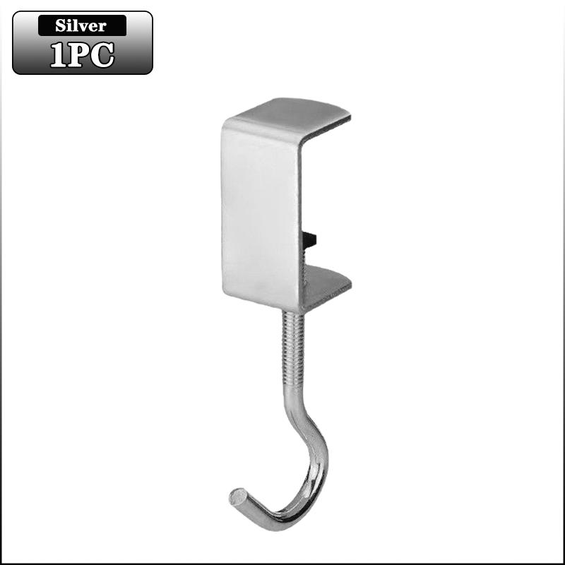 

1-30PC Adjustable Backpack Desktop Hook No Drilling Required Movable Desktop Backpack Hook Portable Thick Storage Universal Hook