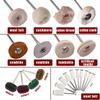 Polishing Buffing Wheel For Dremel Rotary Tool Accessories Cotton Wool Felt Jewelry Buffing Drill Kit