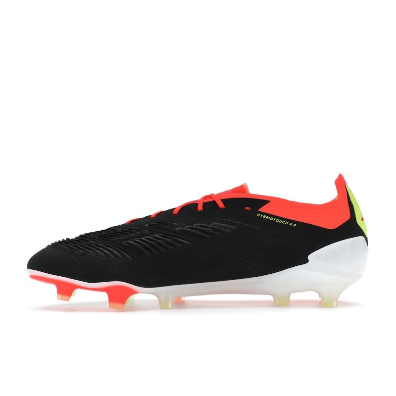 Adidas Predator Elite Low FG Solar Energy Pack Unisex Sneakers Black Core-Black Cloud-White IE1802