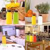 8oz Empty Plastic Bottles with Leak-Proof Caps Food Grade Recyclable Bulk Beverage Containers Clear PET Bottles for Homemade