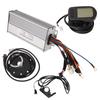 36V 48V 1500W Electric Bike Conversion Kit 35A Sine Wave Controller with Light Wire LCD5 Panel Thumb Throttle