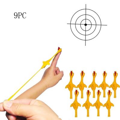 Rubber Chicken Flick Chicken Flying Chicken Flingers Stretchy Christmas Gift Toy