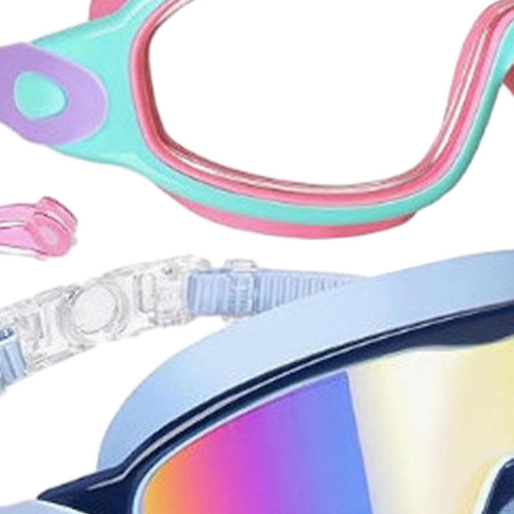 2 Pieces Kids Swim Goggles Pool Swimming Gear No Leakage Goggle Mask