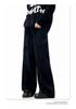 11KN Unisex Retro Wide Leg Work Pants with 3D Pockets - Pleated, Loose, Slimming, Casual, Long Fit