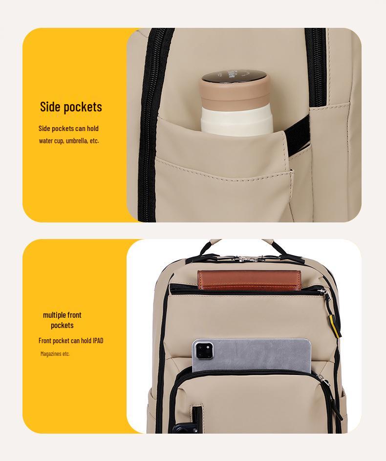 Trendy Men's Large Capacity Casual Backpack for College and Travel