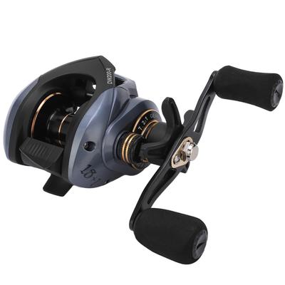 DW200 Baitcasting Ritės Metalinės 18+1BB 7.2:1 Didelio perdavimo skaičiaus dvigubi stabdžiai baitcast žvejyba