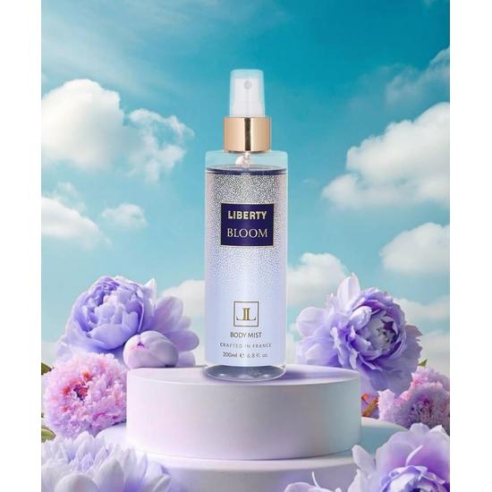 Brume Corporelle Liquide Liberty Luxury Bloom 200ml pour Unisexe Parfum Aquatique Longue Durée Parfum de Voyage Spray Corporel Fabriqué en France