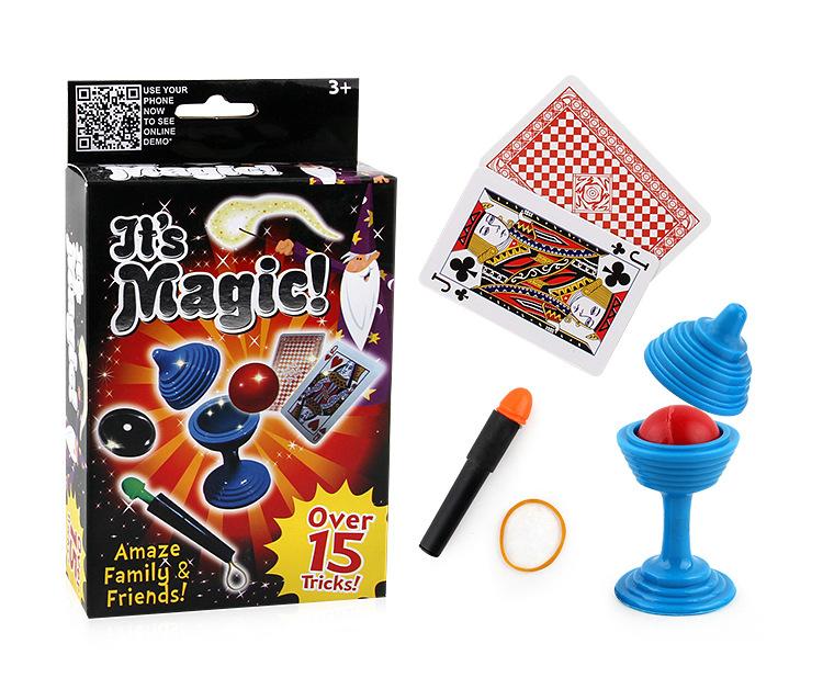 Magic Props New And Strange Close-Up Stage Children'S Magic Toys Figure Poker Games Come And Go