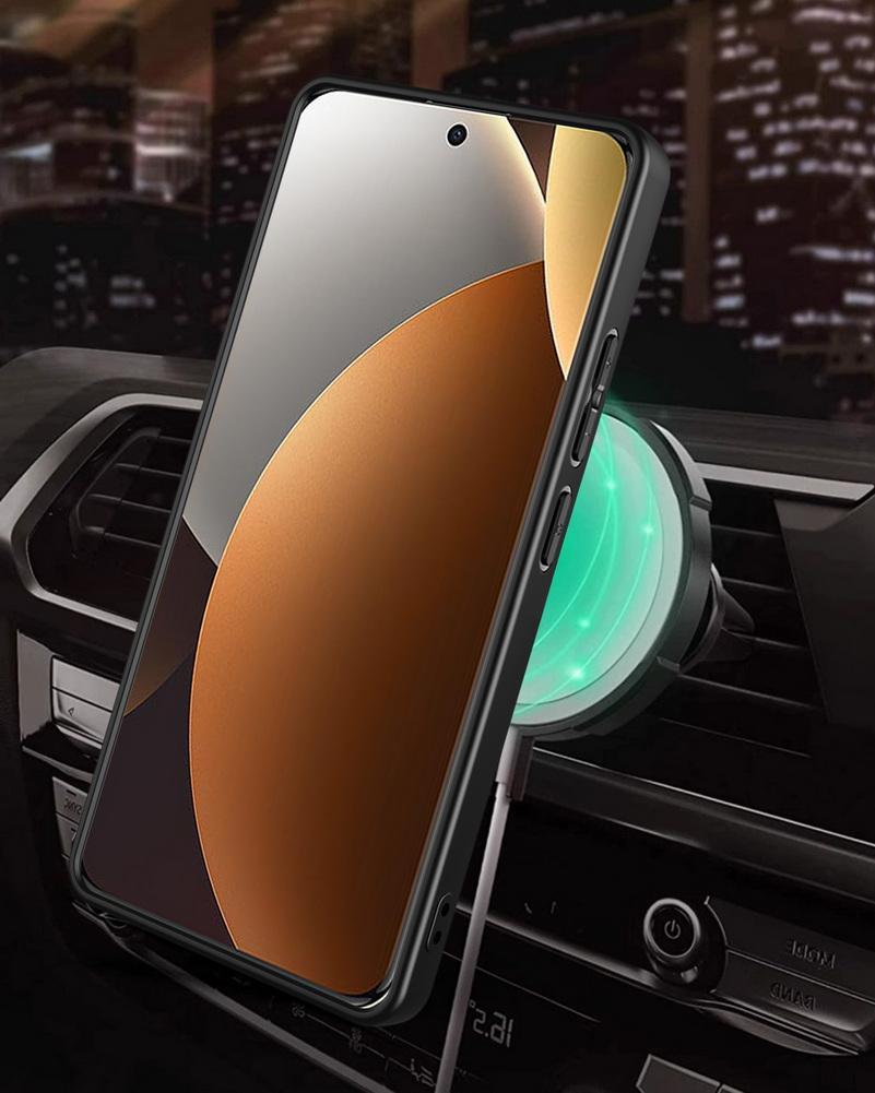 Multi-functional Rotatable Metal Ring Holder Magnetic Case for Xiaomi Redmi Note 15 Pro + 15 Pro 14 14s 13 Redmi 15 15c Cover