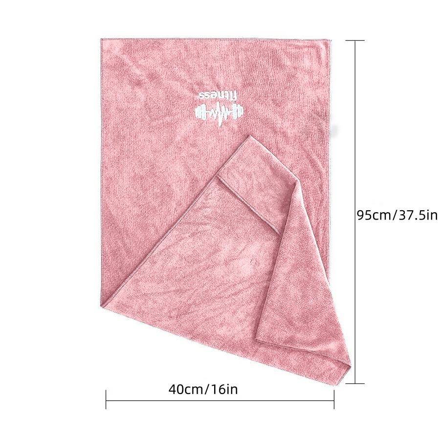 40*95cm Microfiber Gym Yoga Exercise Swimming Fitness Towel Fast Drying Towel Beach Running Body Non-slip Sports Sweat