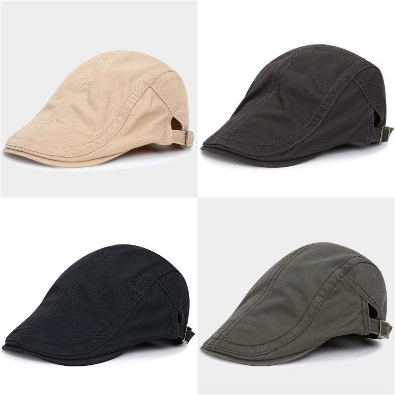 Korean Style Men's & Women's Trendy British Flat Cap - Summer Casual Fashion Beret