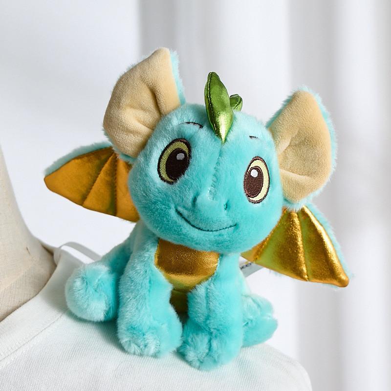 Animal Zoo Shoulder Plush Toy Squirrel Dinosaur Magnet Collectible For Kids And Fans