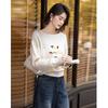 Mokana Women's Embroidered Long-Sleeve Casual Sweater