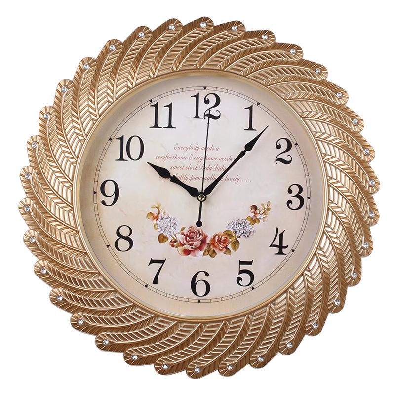 

Часы для гостиной Креативные настенные часы Новые модные настенные часы Бесшумные часы для спальни Кварцевые часы Домашние настенные часы 46CM [style] 4