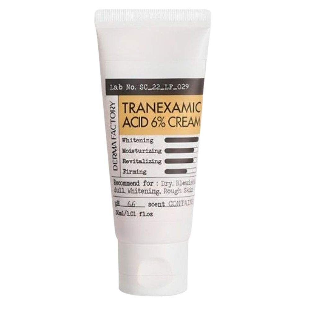 Derma Factory Tranexamic Acid 6% Cream Dark Spot Correcting Brightening Care 30ml
