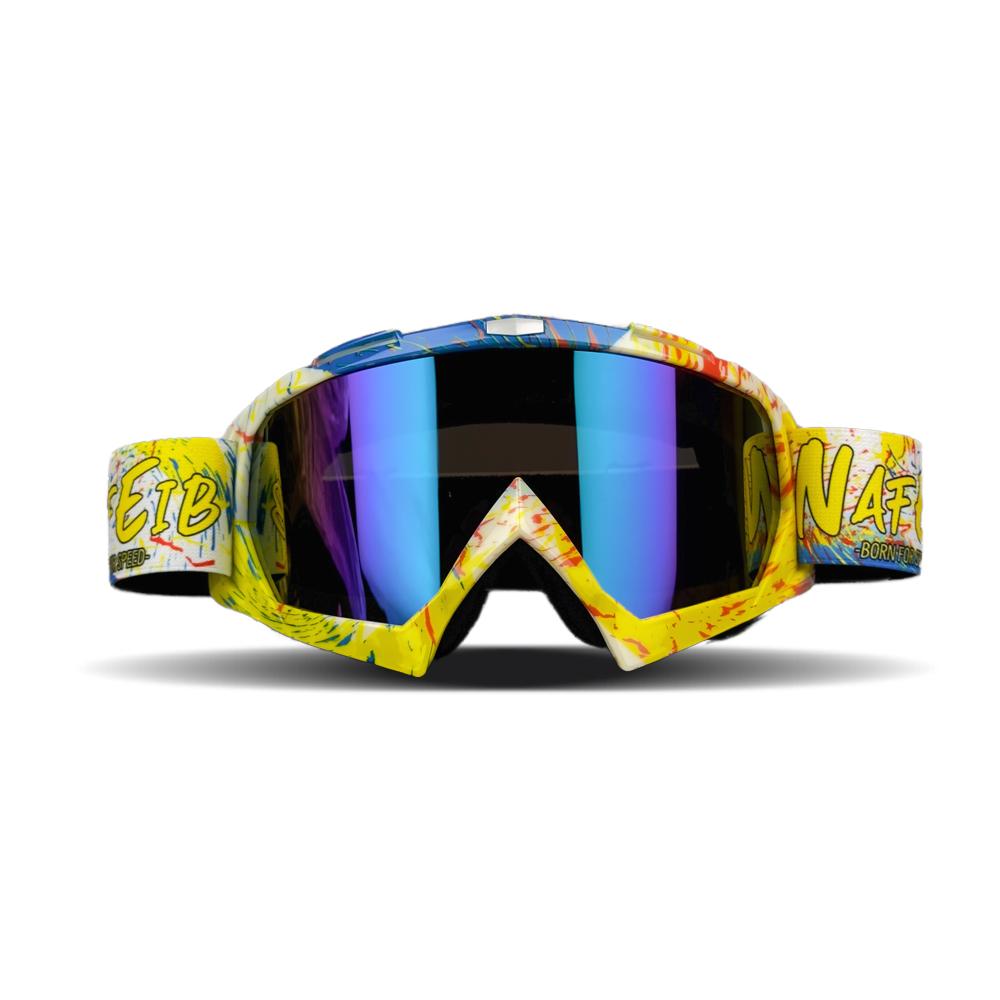 Neueste Motorradhelmbrille Motocross Herrenbrille Motocross Sonnenbrille Motorrad Sonnenbrille MX ATV Enduro MTB Brille