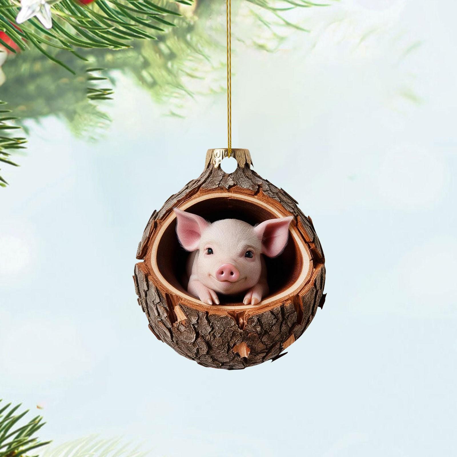 

Рождественское украшение Подвеска Рождественская елка Бирка Тематическая вечеринка Поделки Орнамент One Size