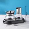 Yunshuang 3-Piece Stainless Steel Seasoning Set with 125ml Glass Jars