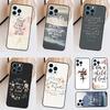 Bible Verse Quotes Case For Xiaomi Redmi Note 11 10 9 12 13 14 Pro 11S 12S Cover For Redmi 15 C 10C 13C 12C 14C
