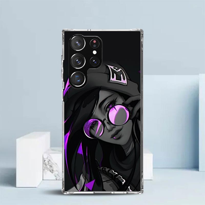 Valorant Game Cool Phone Case For Samsung Galaxy S24 S25 Edge S26 Ultra S22 S23 Plus S21 + S20 FE Soft TPU Back Cover Galaxy S22