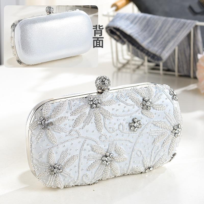 Ladies' dinner bag, heavy industry beaded cheongsam bag, annual meeting, wedding, bride, handbag fashion women's bag